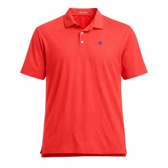 Draddy Other - DRADDY MENS SPORT RYAN POLO SIZE XL - Ransom (Red) Blue Logo​​